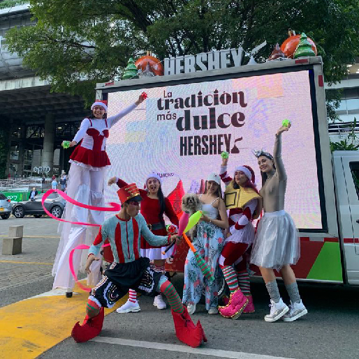 Hershey´s Experiencia de Marca Navidad