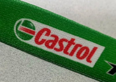 Sublimación Cintas Moteros Castrol