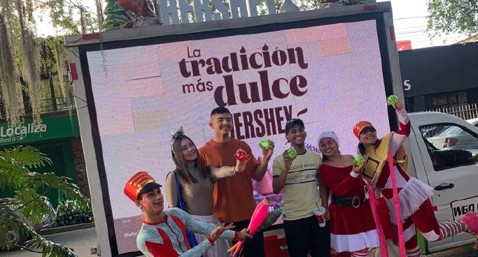 Evento activación hersheys