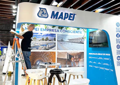 Montaje Stand mapei